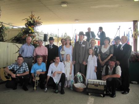 Prireditev ob vstopu Hrvaške v EU na mejnem prehodu Gibina 52